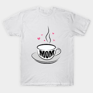 Mom Coffee Mother's Day Funny Coffee Lover T-Shirt